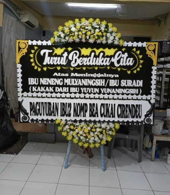 Papan Bunga di Padasuka Cimahi Tengah